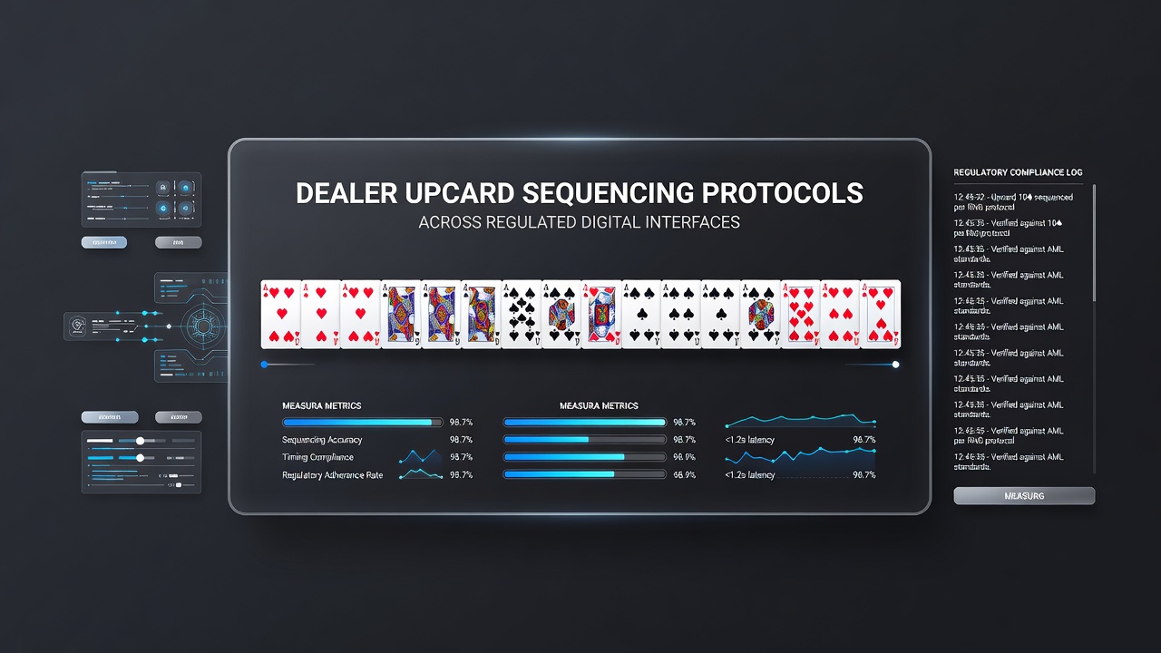 Split decision screen in a multi-hand blackjack session on a regulated digital platform
