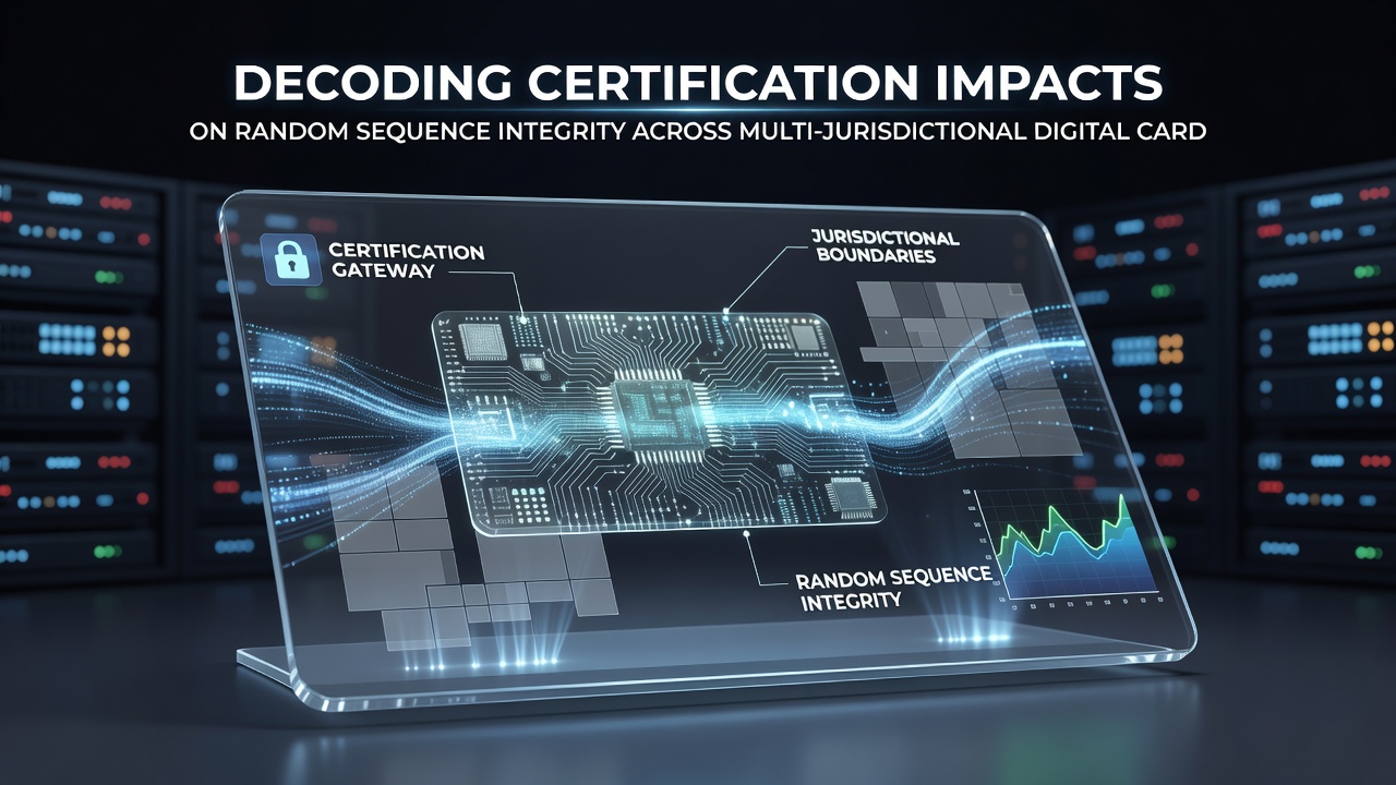 Technical analysis chart comparing RNG sequence distribution patterns before and after multi-jurisdictional certification updates