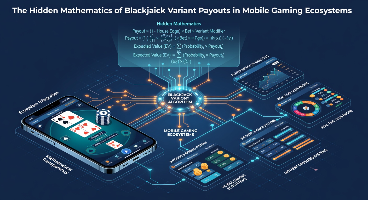 Chart comparing RTP values across popular mobile blackjack variants including side bet structures