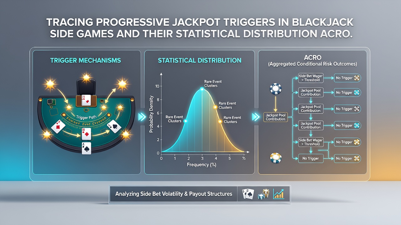 Statistical chart displaying jackpot trigger frequencies across international casino networks